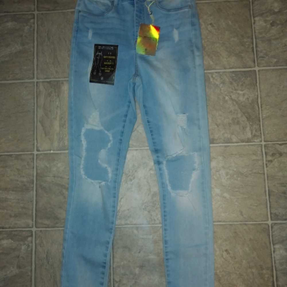 Super high rise jeans